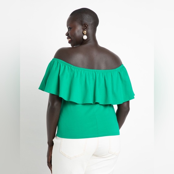 Off the Shoulder Ruffle Top - Picture 6 of 6